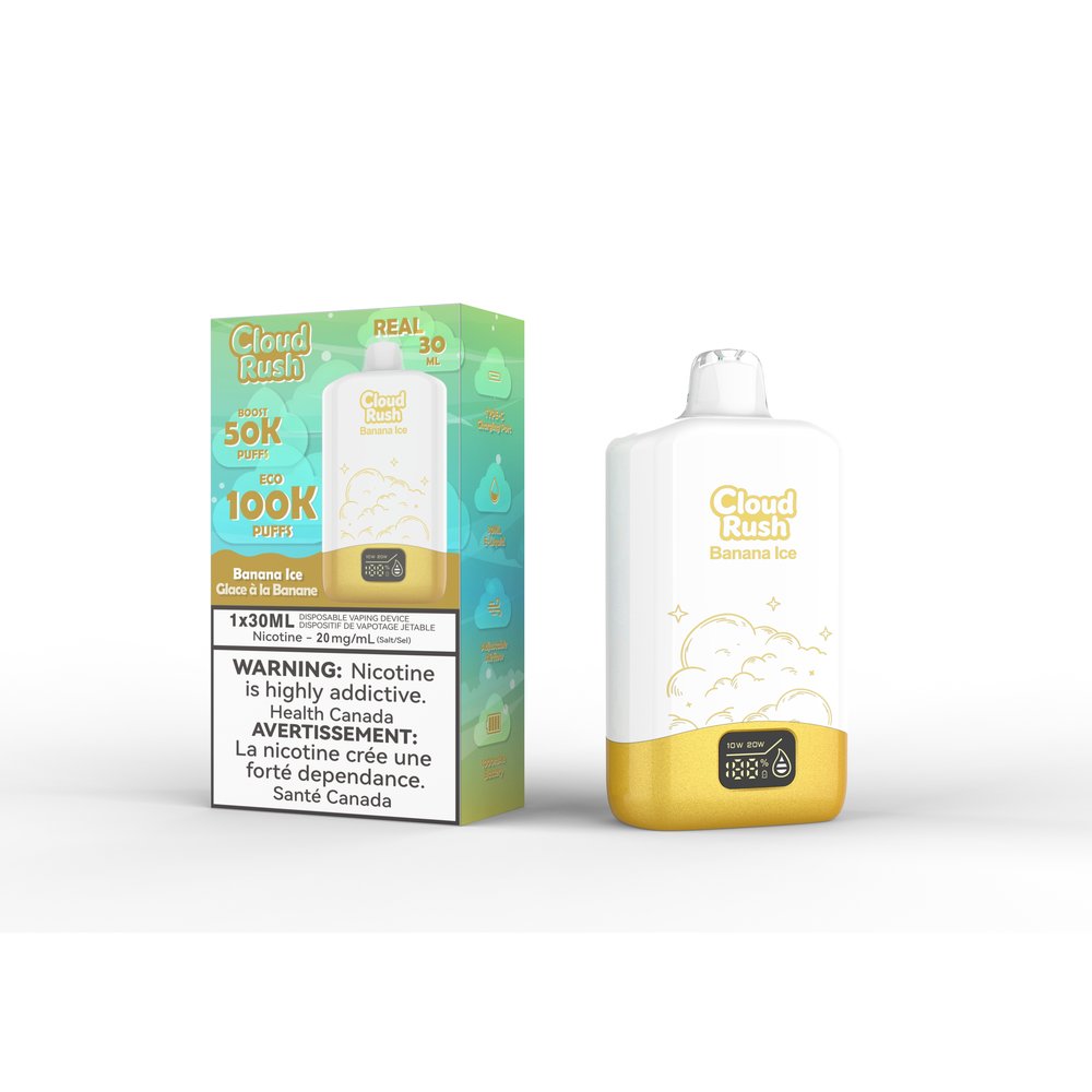 Cloud Rush 100K Disposable Vape bananaice